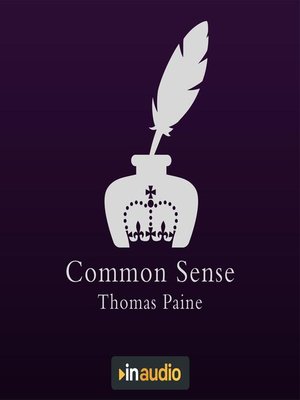 cover image of Common Sense